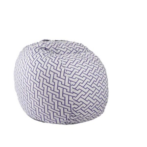 King Size bean bag, Textile material - Zappity Purple