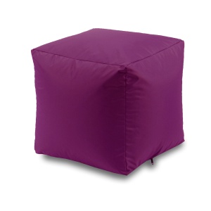 Taburet Cub, material impermeabil - Magenta - Img 1