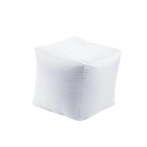 Taburet Cub XL Pufrelax, Material Impermeabil - Alb - Img 2