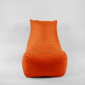 Fotoliu Looloop Pufrelax, Material Impermeabil - Neon Orange - Img 4