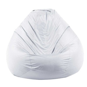 Fotoliu Nirvana Gigant, Material impermeabil - Alb - Img 1
