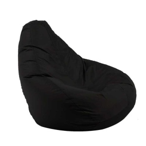 Fotoliu Nirvana Hobbit Pufrelax, Material Impermeabil - Negru