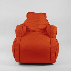 Fotoliu Player Mini Pufrelax, Material Impermeabil - Neon Orange - Img 2