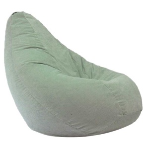 Fotoliu puf copii, Nirvana Light Pufrelax, Material Textil - Light Mint - Img 2