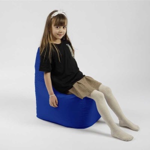 Fotoliu tip Scaun Sunlounger Junior, Material Impermeabil - Blue Royal - Img 5