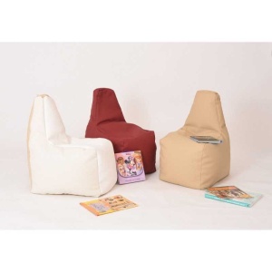 Fotoliu tip Scaun Sunlounger Junior, Material Piele Ecologica - Nude - Img 2
