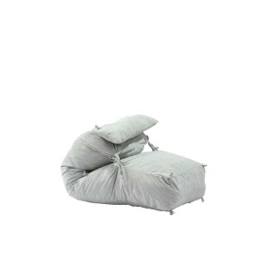 Fotoliu Yoga Minnie si Perna, Material Textil - Light Mint - Img 1