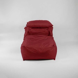Fotoliu Yoga XL si Perna, Material Impermeabil - Red - Img 4