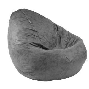 Nirvana Grande bean bag, Textile material - Moon Grey