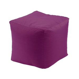 Taburet Cub, material impermeabil - Magenta - Img 2