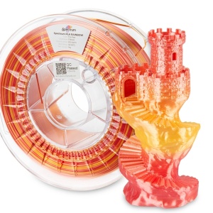 Filament 3D Spectrum PLA Silk Rainbow