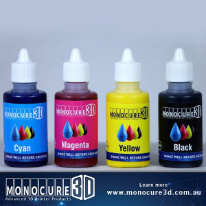 Set pigmenți CMYK Monocure 3D - Img 2