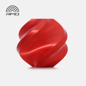 Filament Bambu Lab PLA Silk plus Candy Red