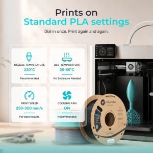 Filament POLYMAKER HT-PLA Pro