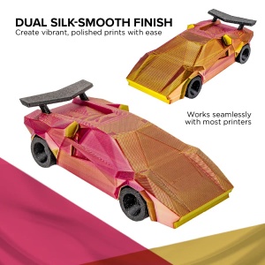 Filament POLYMAKER Panchroma Dual Silk PLA