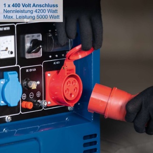 Agregat dizel 5kW SG5200D Scheppach - Img 7