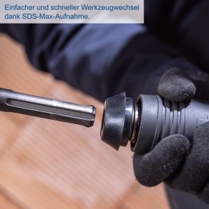 aku udarni čekić SDS-MAX BC-AB1500x set Lx4ah Scheppach - Img 12