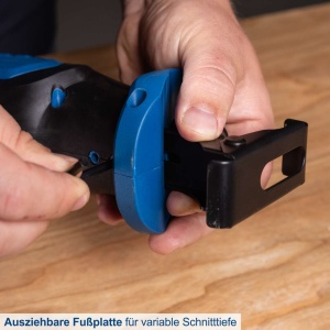 Aku povratna testera (Lisičarka) C-RS100-X Scheppach - Img 5
