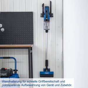 aku štapni usisivač BC-VC250-X set S1x2ah Scheppach - Img 10