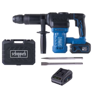 aku udarni čekić SDS-MAX BC-AB1500x set Lx4ah Scheppach - Img 9