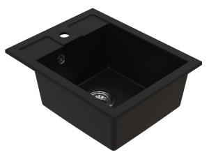 Ulgranit ULG400 granitna sudopera crna mat - Img 2