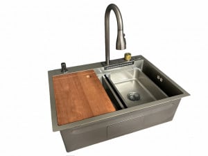 Sandonna HD6850 R INOX Tamna hrom sudopera - Img 1