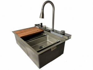 Sandonna HD7550 R INOX Tamna hrom sudopera - Img 2