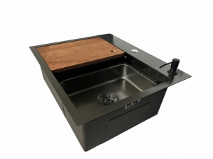 Sandonna sudopera HD6050 R INOX Antracit + DOZER + KORPICA - Img 2