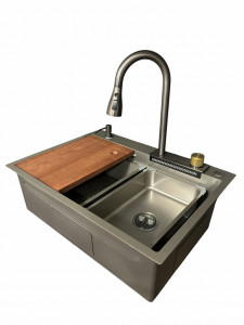 Sandonna HD6850 R INOX Tamna hrom sudopera - Img 3