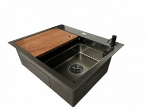 Sandonna sudopera HD6050 R INOX Antracit + DOZER + KORPICA - Img 4