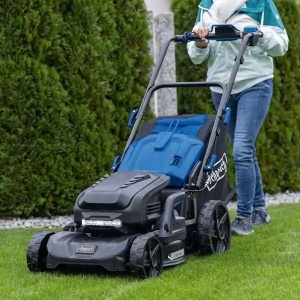 Aku kosačica BC-MP470-X set XL2x2 Scheppach - Img 3