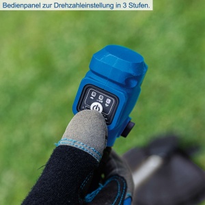 Aku trimer za travu BC-BCH330/20 -X set L+ baterija 4ah punjač Scheppach - Img 4
