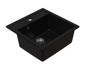 Ulgranit ULG480 granitna sudopera crna mat - Img 2
