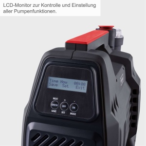 Vrtna pumpa za vodu (pumpa za baštu) GP1100JET LCD Scheppach - Img 5