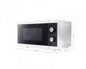 YC-MS01E-W mikrotalasna rerna SHARP - Img 1