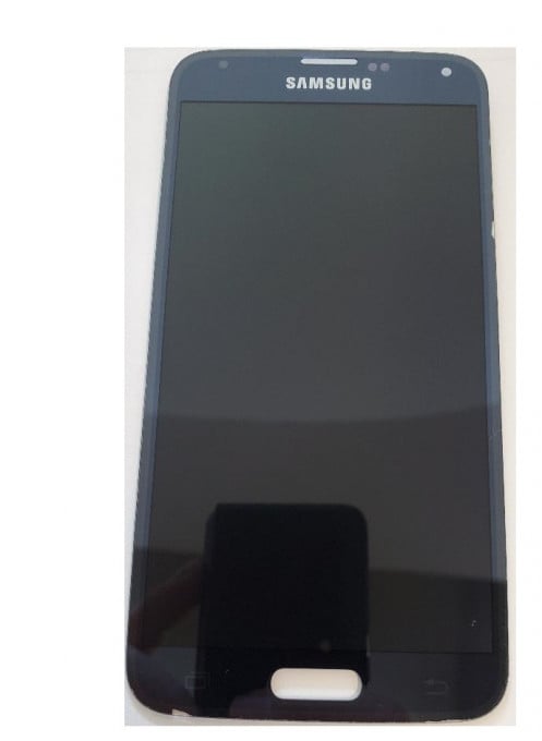 Ecran Display cu touchscreen Samsung Galaxy S5 G900F, G901F, Negru Blue, Swap