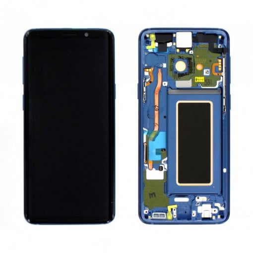 Ecran Display Samsung Galaxy S9 Plus G965f Blue Reconditionat, Burn