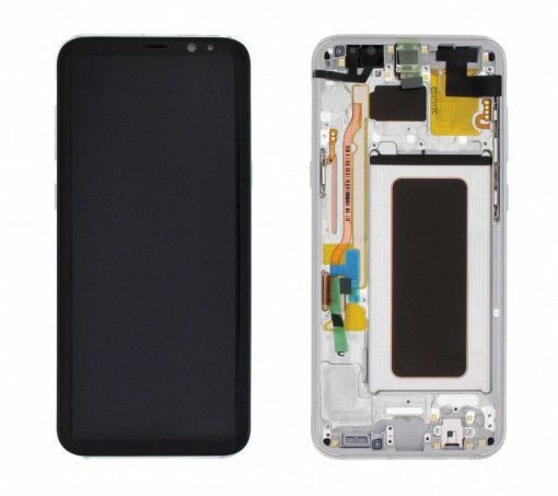 Ecran Display cu rama Samsung Galaxy S8 Plus G955f Silver