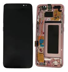 Ecran Display cu touchscreen si rama Samsung Galaxy S8 Plus G955f Pink Roz