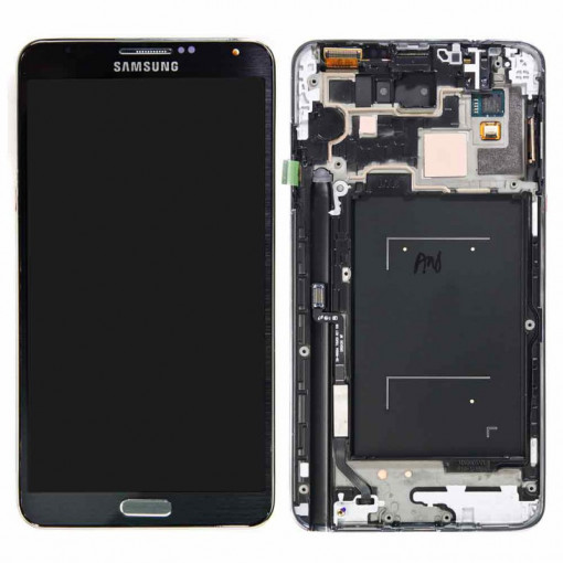Ecran Display Samsung Galaxy Note 3 N9005 Negru Nou Refurbish
