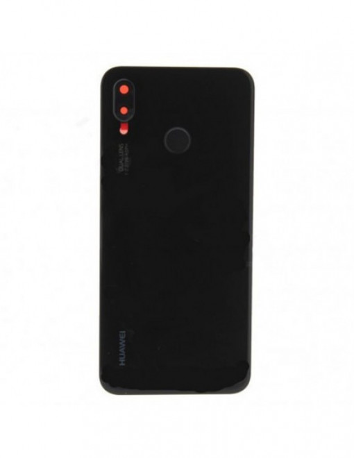 Capac baterie pentru Huawei P20 Lite Negru Original Service Pack cu amprenta