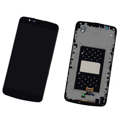 Display cu rama LG K10 K420N cu Touchscreen