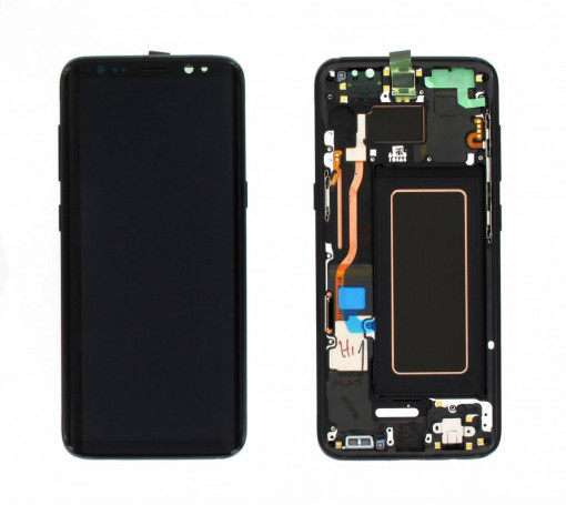 Ecran Display cu rama Samsung Galaxy S8 G950f Negru