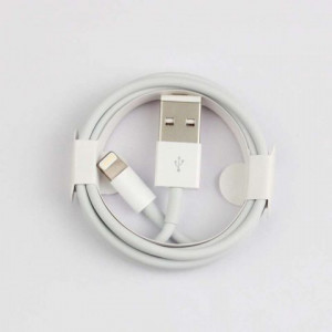 Cablu date iPhone 1m Alb Lighting Cable