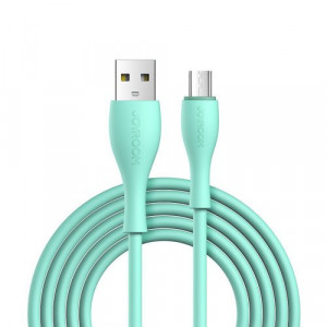 Cablu date Micro USB Joyroom micro USB cable 2,4 A 1 m green (S-1030M8)