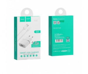 Incarcator retea Micro USB HOCO C11 1A Alb Blister Original