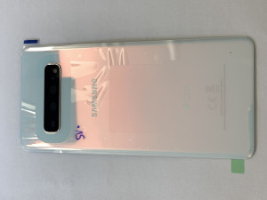 Capac spate sticla spate Samsung S10 G973f Alb