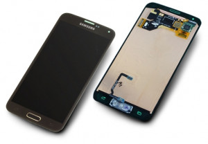 Display cu touchscreen Samsung Galaxy S5 G900F, G901F, Gold