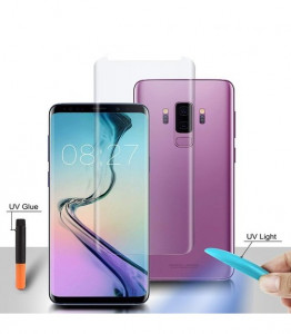 Folie Sticla Protectie Ecran cu Gel UV pentru Samsung S8 g950F