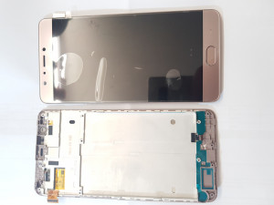 Ecran Display Allview P9 Energy S Mocha Gold Original cu carcasa fata